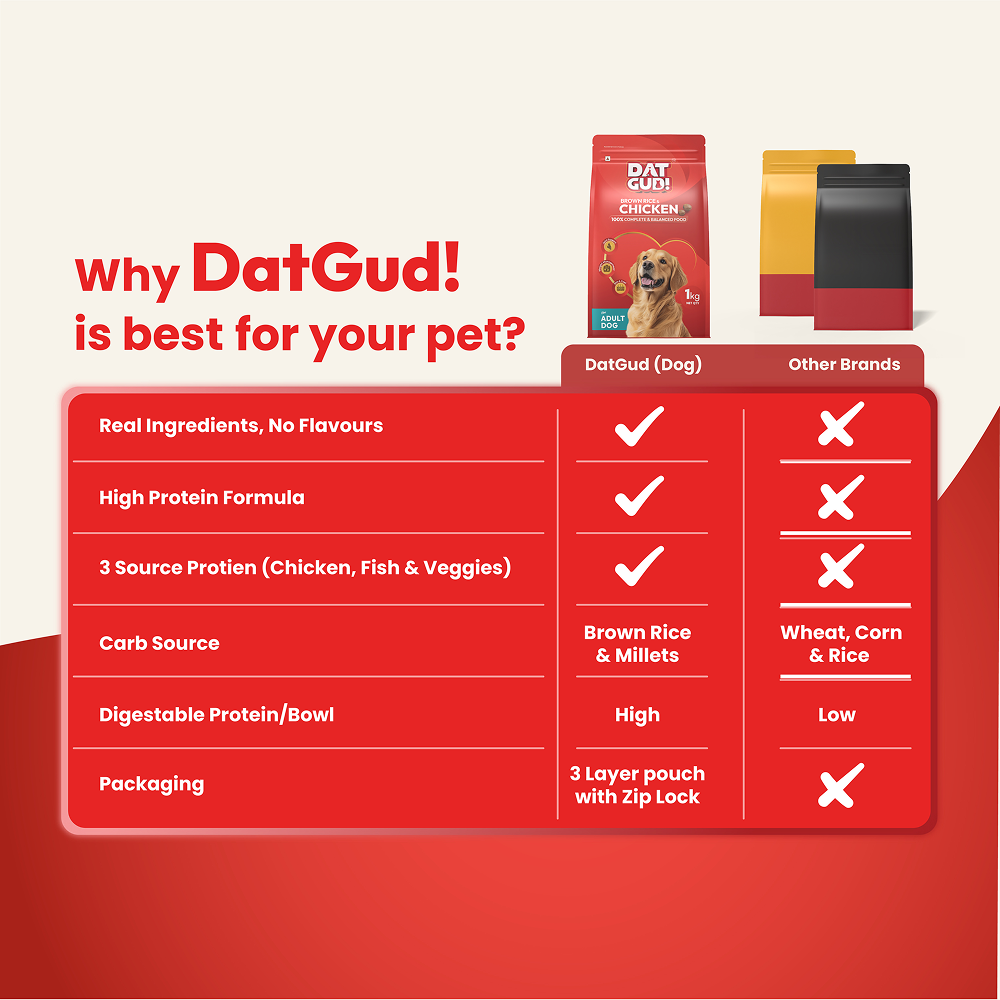 DatGud Chicken & Brown Rice Adult Dog Dry Food