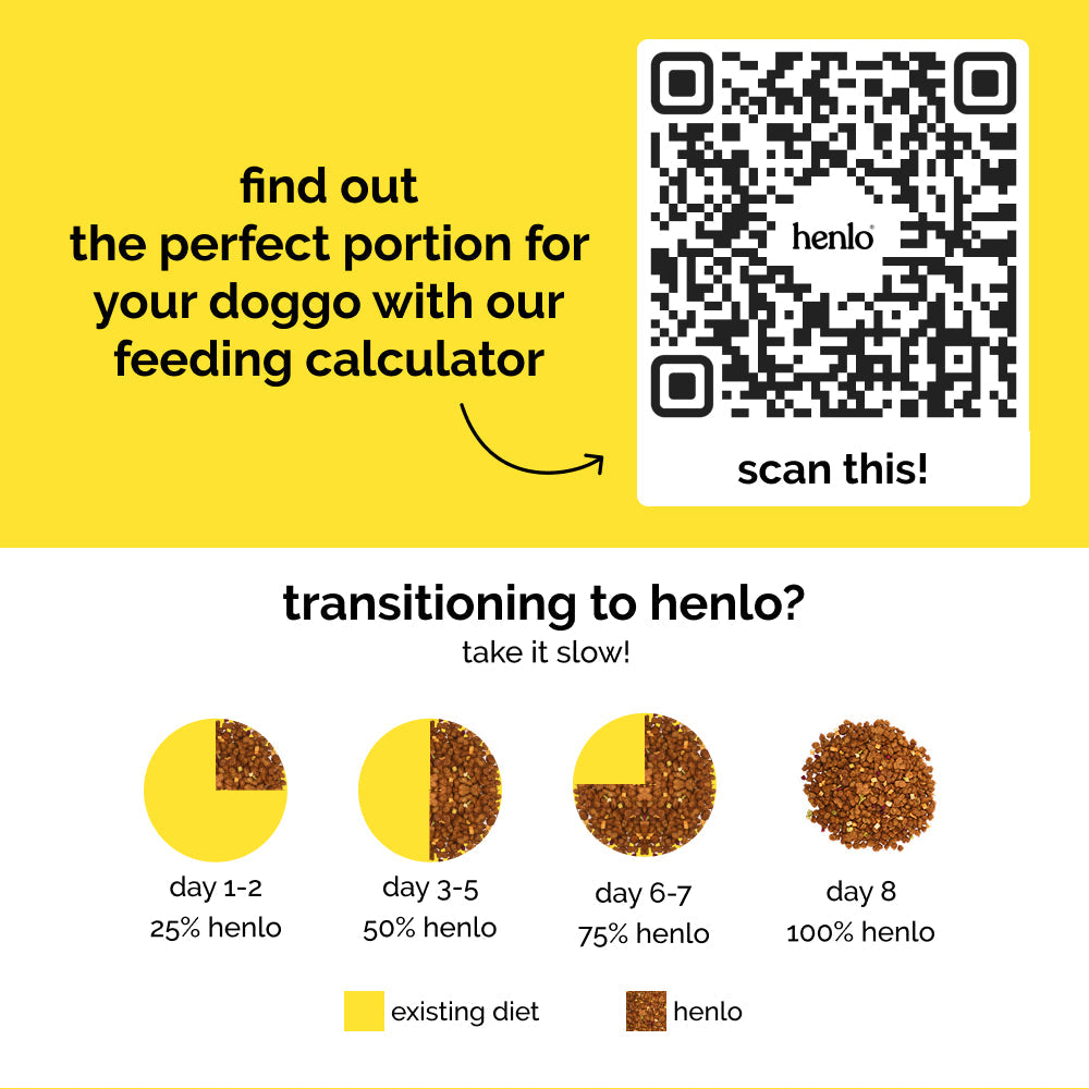 Henlo Baked Chicken & Vegetable Dry Food for Adult Dogs and Post Card Combo