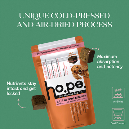 Hope All in One Chicken Flavoured Vitamins & Joint Support Supplement for Dogs