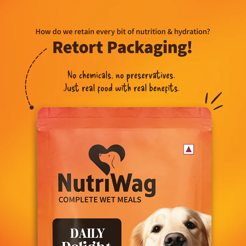 NutriWag Fresh Chicken, Rice and Vegetables Dog Wet Food (Limited Shelf Life)