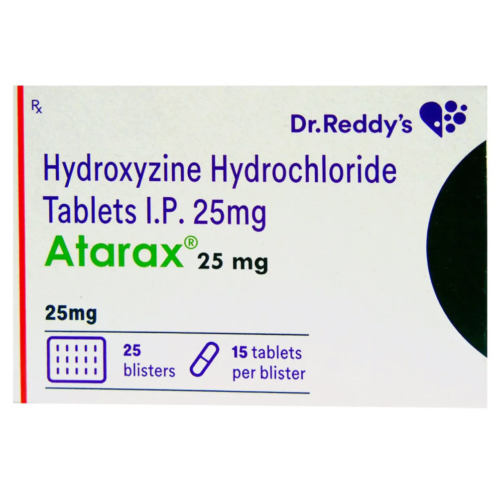 Dr Reddy's Atarax 25mg (Hydroxyzine) Tablet