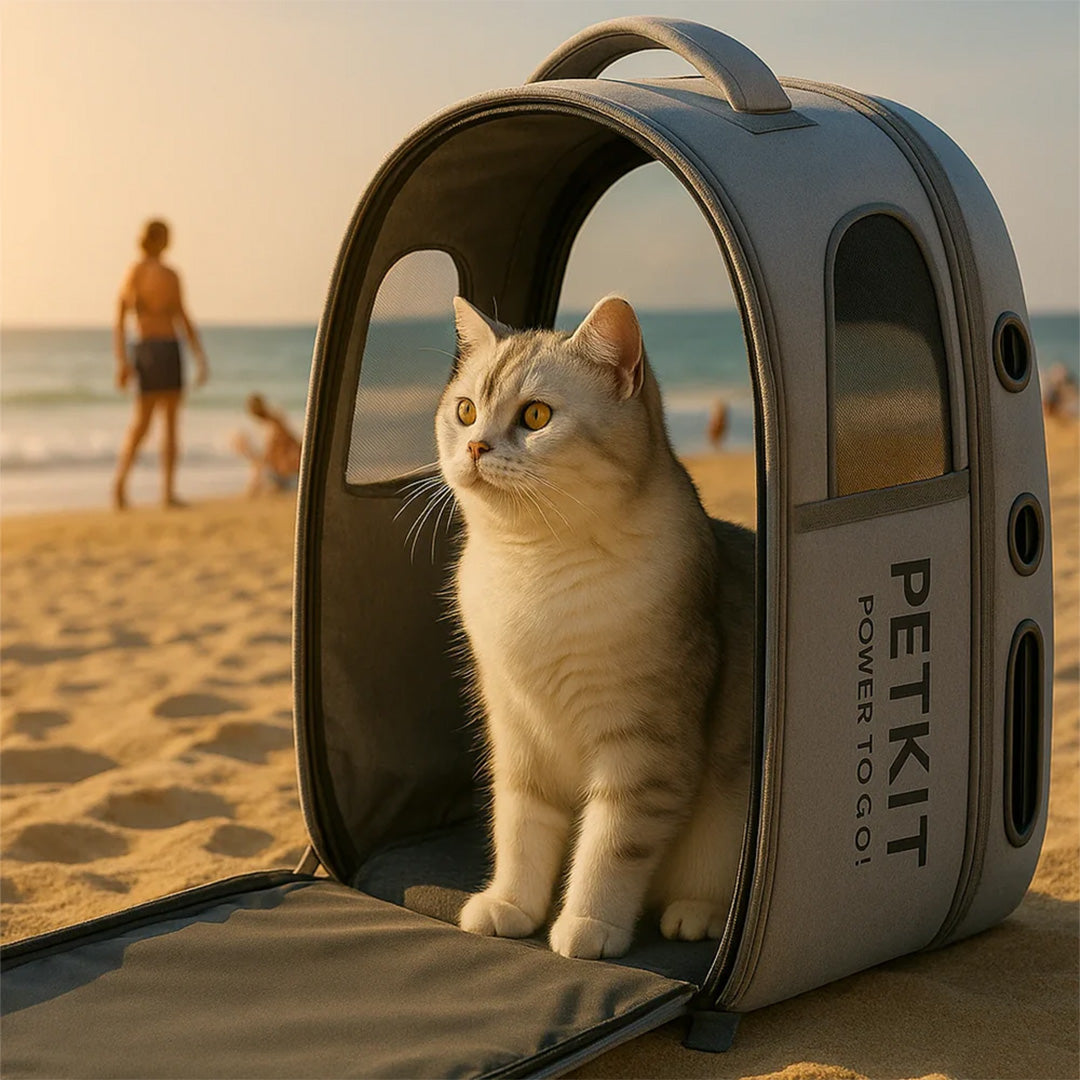 Petkit Breezy 2 Smart Carrier Backpack for Cats (White)