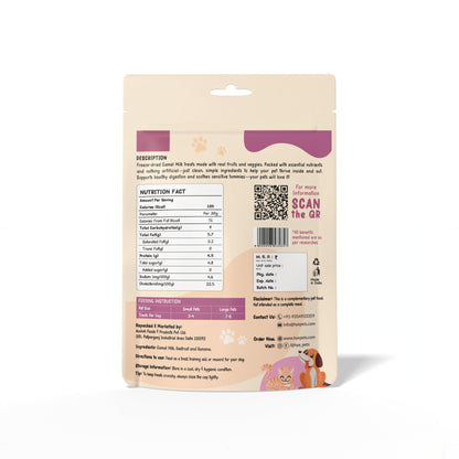 HYE Pets Freeze Dried Treats with Camel Milk, Beetroot and Banana for Dogs and Cats
