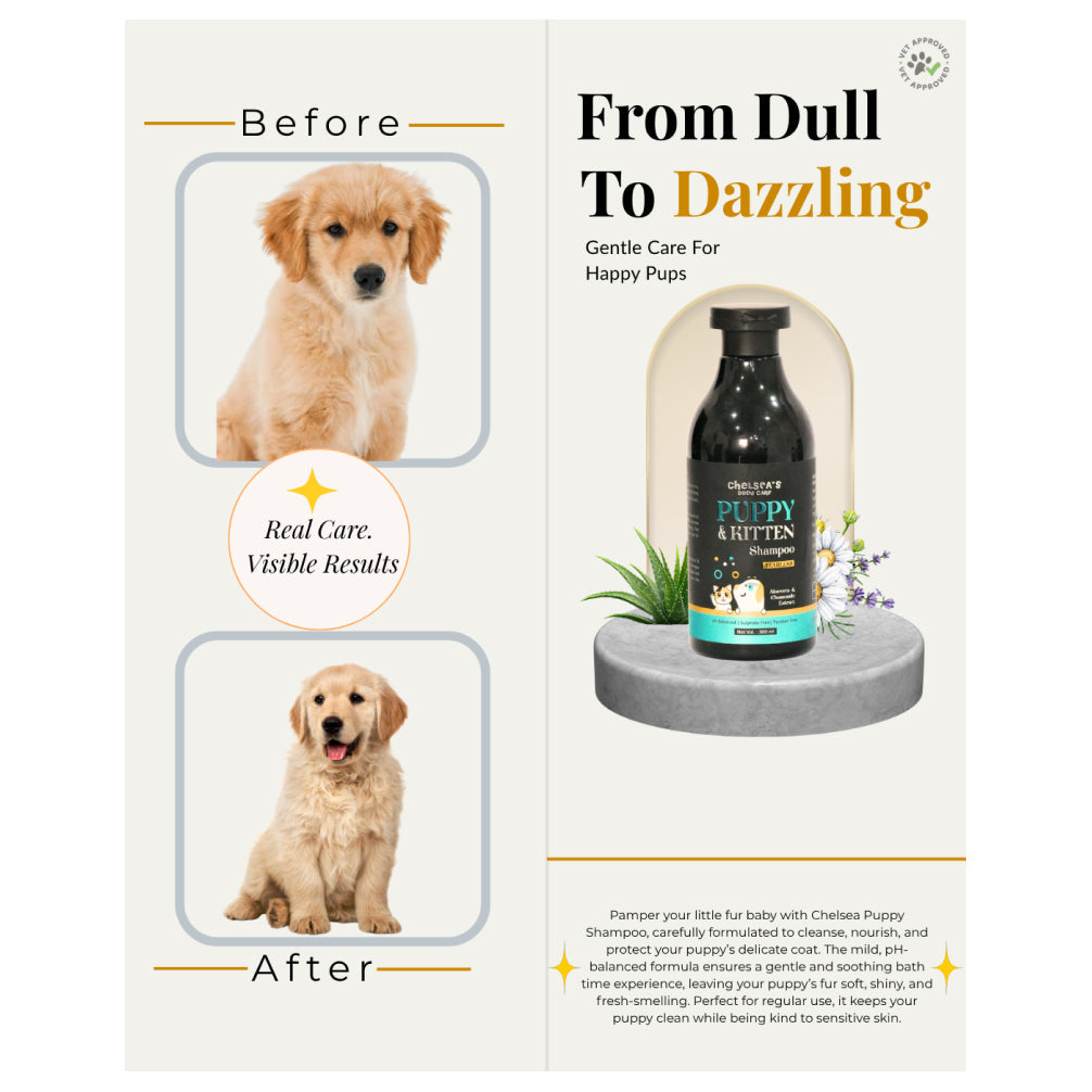 Dr. Chelsea's Tearless PH Balance Shampoo for Puppy & Kitten