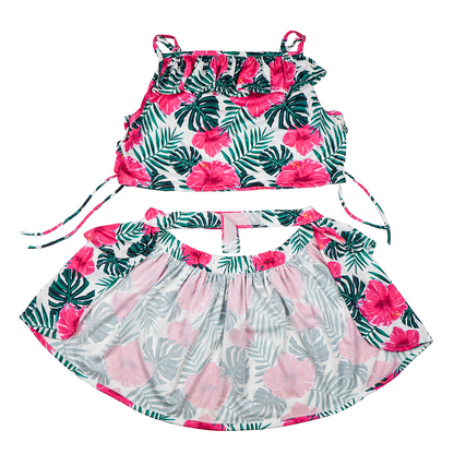 Pet Bigginis For Dogs (White/Pink/Green)
