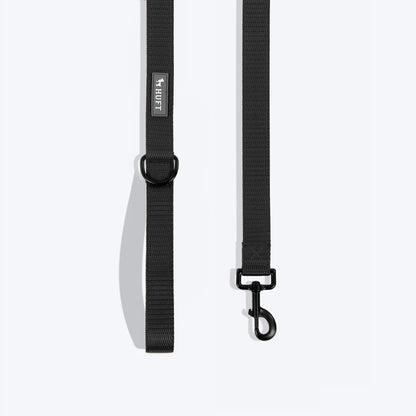 HUFT Classic Leash for Dogs (Coal Black)