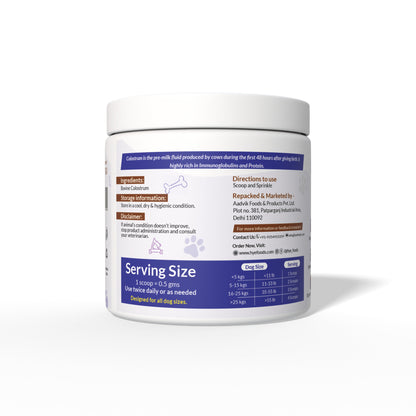 HYE Pets Bovine Colostrum Powder for Dogs & Cats