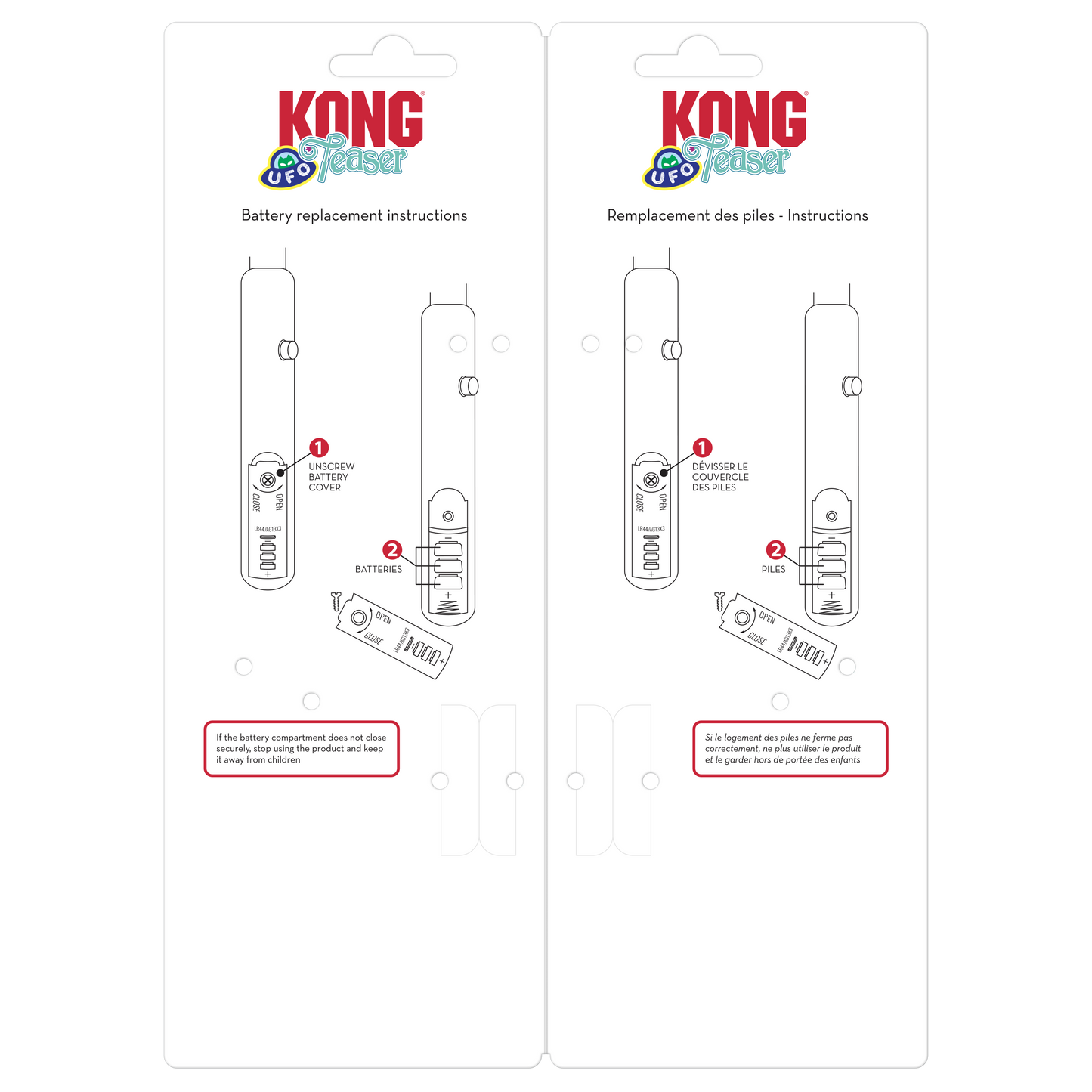 Kong Teaser UFO Toy for Cats (Multicolour)