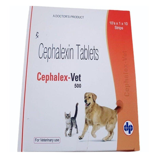 Doctors Vet Cephalex Vet 500mg Tablet (Cephalexin) for Dogs and Cats