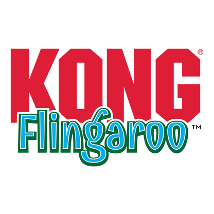 Kong Flingaroo Caterpillar Toy for Cats (Blue & Green)