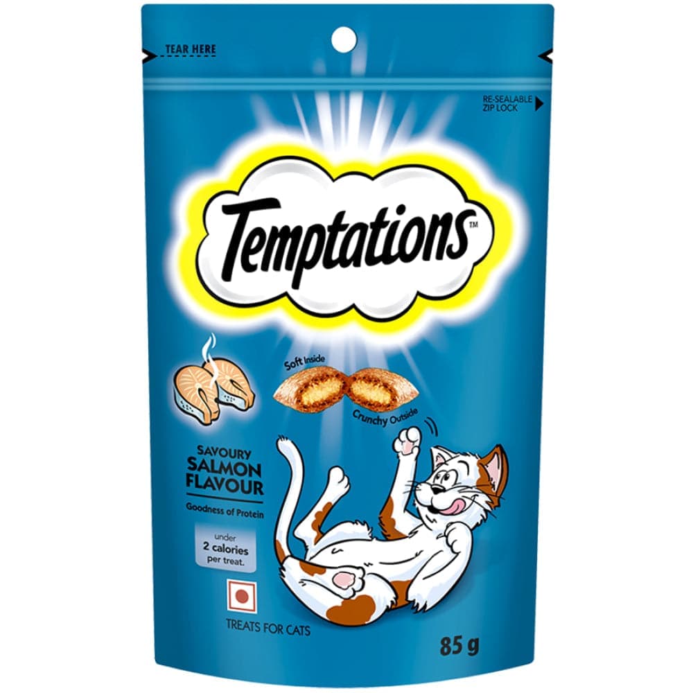 Temptations Salmon, Seafood, Mixups, Tuna, Chicken Combo Treats Cat