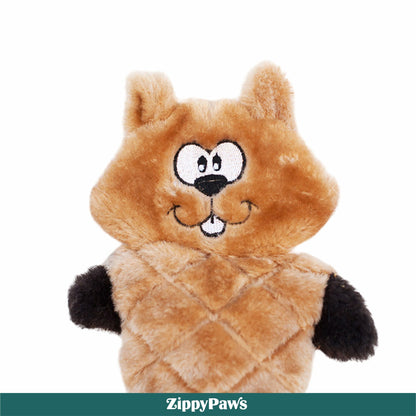 Zippy Paws Chipmunk Jigglerz Plush Toy for Dogs
