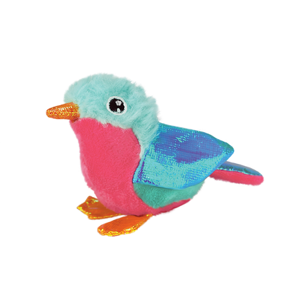 Kong Crackles Tweetz Bird Toy for Cats (Blue)