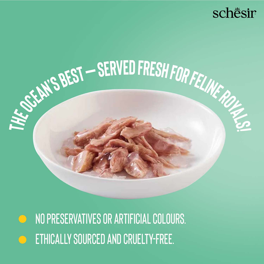 Schesir Tuna in Jelly Adult Cat Wet Food