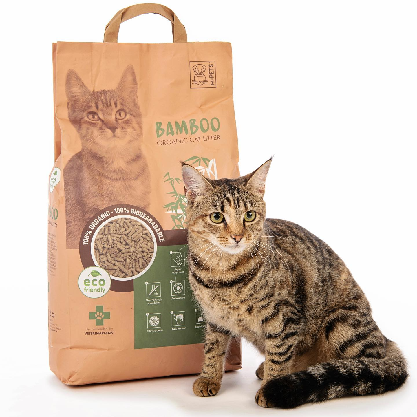 M Pets Bamboo Cat Litter