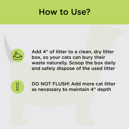 BearHugs Lavender Scented Bentonite Cat Litter