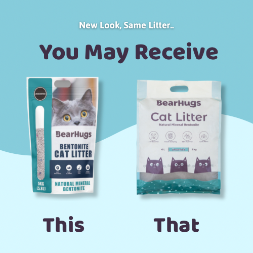 BearHugs Unscented Bentonite Cat Litter