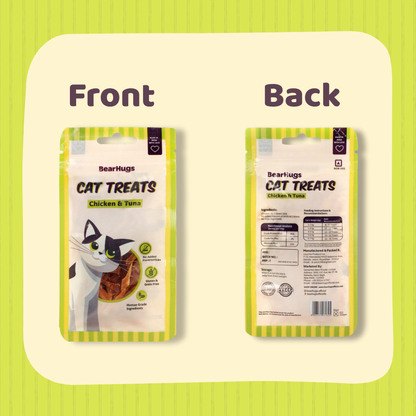 BearHugs Chicken & Tuna Non Veg Cat Treats