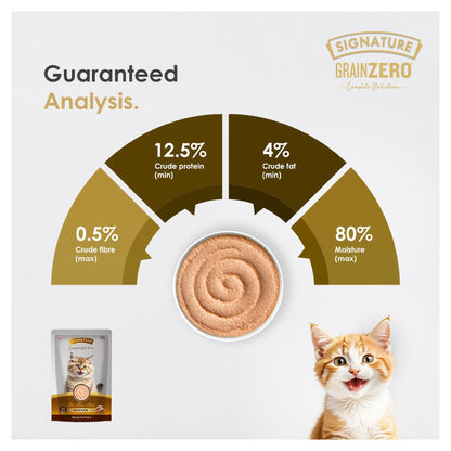 Signature Grain Zero Chicken Mousse Adult Cat Wet Food