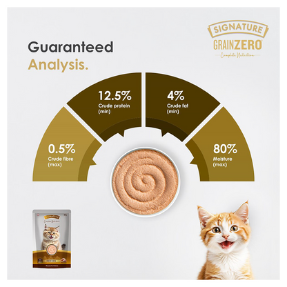 Signature Grain Zero Chicken Mousse Kitten Cat Wet Food