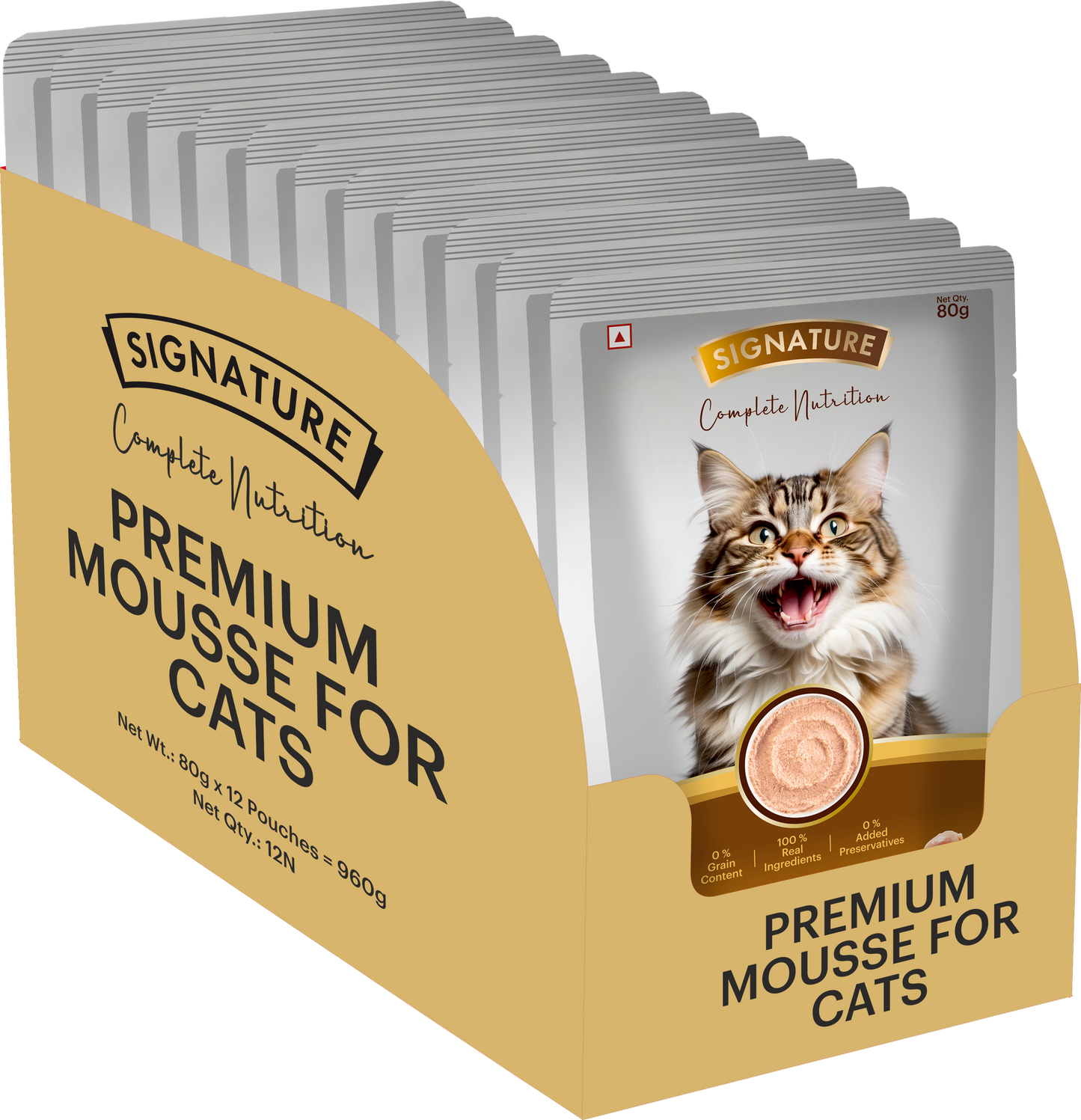 Signature Grain Zero Chicken Mousse Adult Cat Wet Food