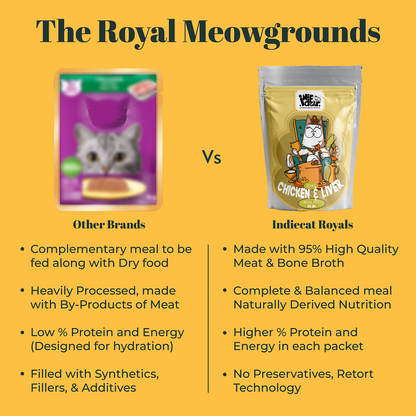 IndieCat Royal Pate Chicken and Liver Adult Cat Wet Food