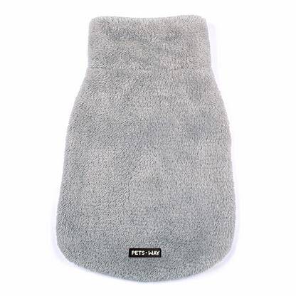 Pets Way Crazy Fur Winter Jacket for Dogs (Ash)