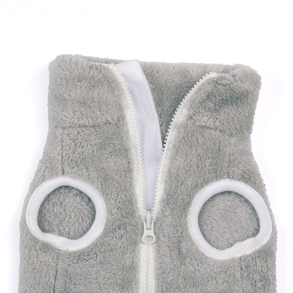Pets Way Crazy Fur Winter Jacket for Dogs (Ash)