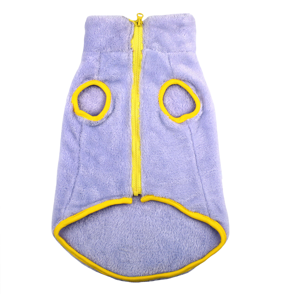 Pets Way Crazy Fur Winter Jacket for Dogs (Dust Blue)
