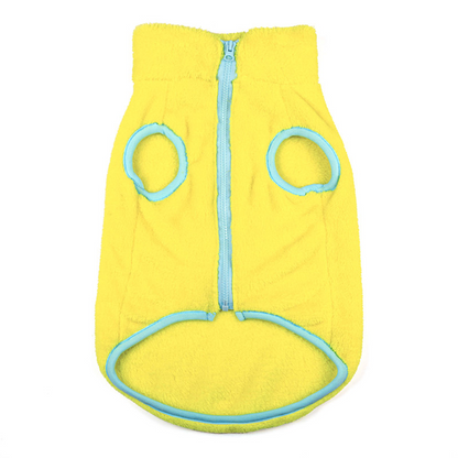 Pets Way Crazy Fur Winter Jacket for Dogs (Yellow)