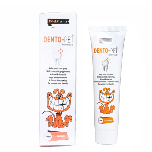 Ek Tek Dento Pet Teething Gel for Puppies