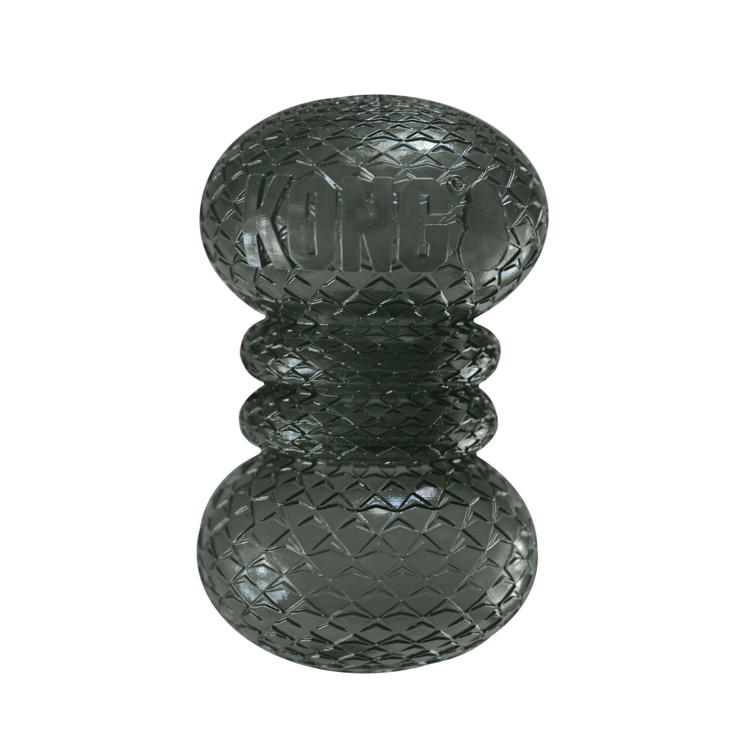 Kong DuraMax Dumbbell Toy for Dogs (Black Transparent)