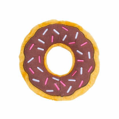 Zippy Paws Chocolate Donutz Plush Toy for Dogs