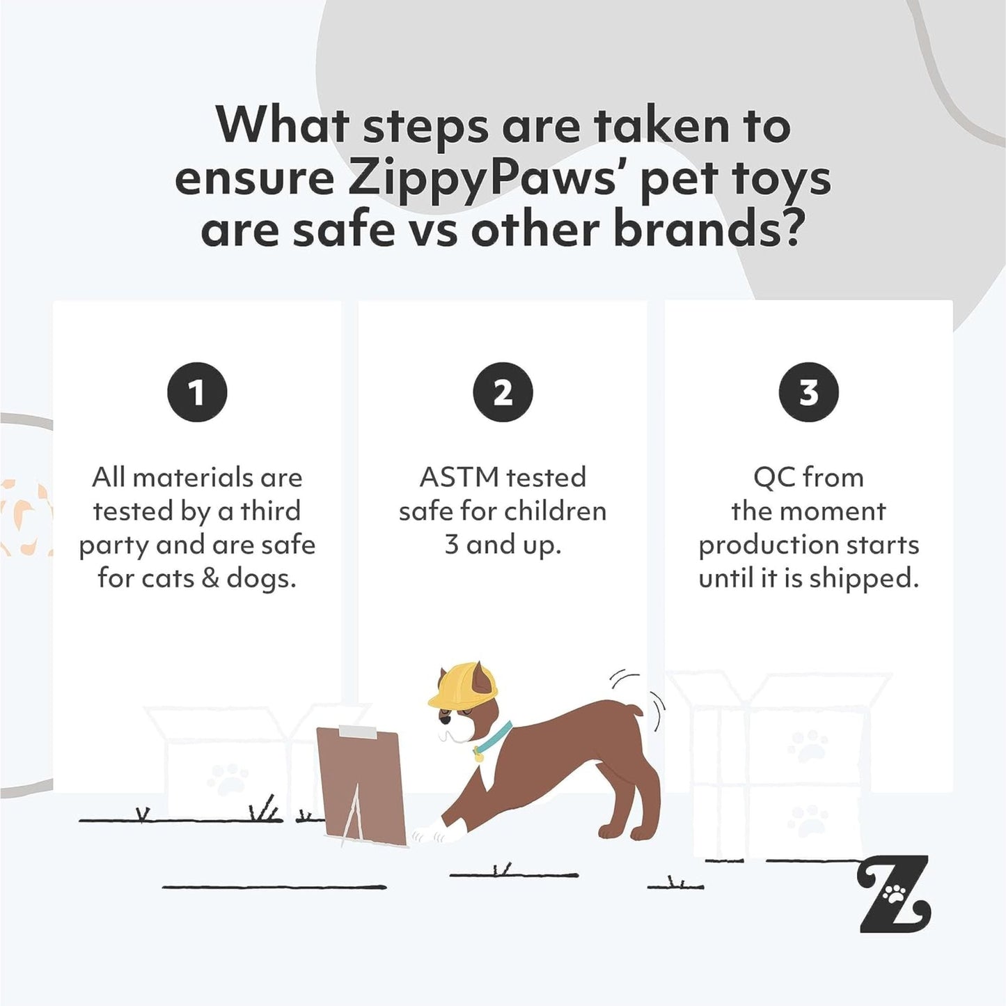 Zippy Paws Chocolate Donutz Plush Toy for Dogs