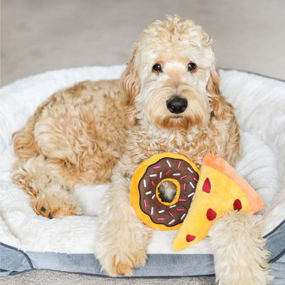 Zippy Paws Chocolate Donutz Plush Toy for Dogs