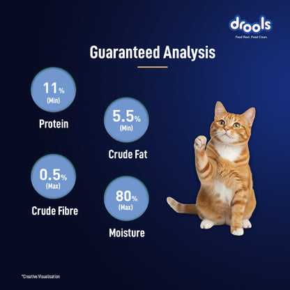 Drools Ocean Fish Mousse Adult Cat Wet Food