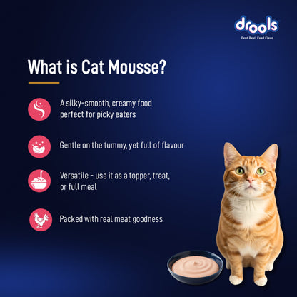 Drools Salmon Mousse Adult Cat Wet Food