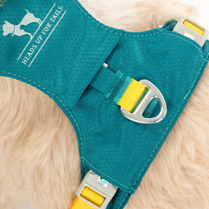 HUFT Walkmate Harness for Dogs (Teal Green)