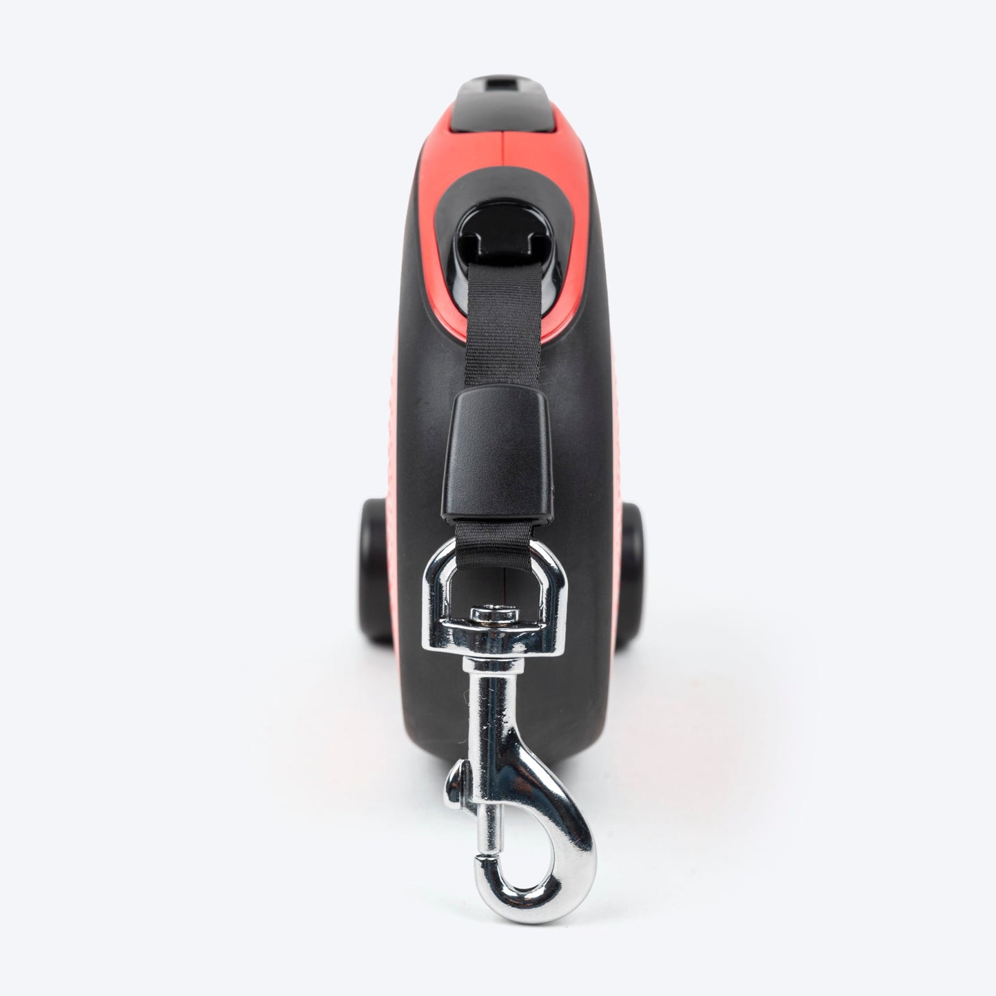 HUFT Retractable Leash With Poop Bag Dispenser for Dogs (Red)