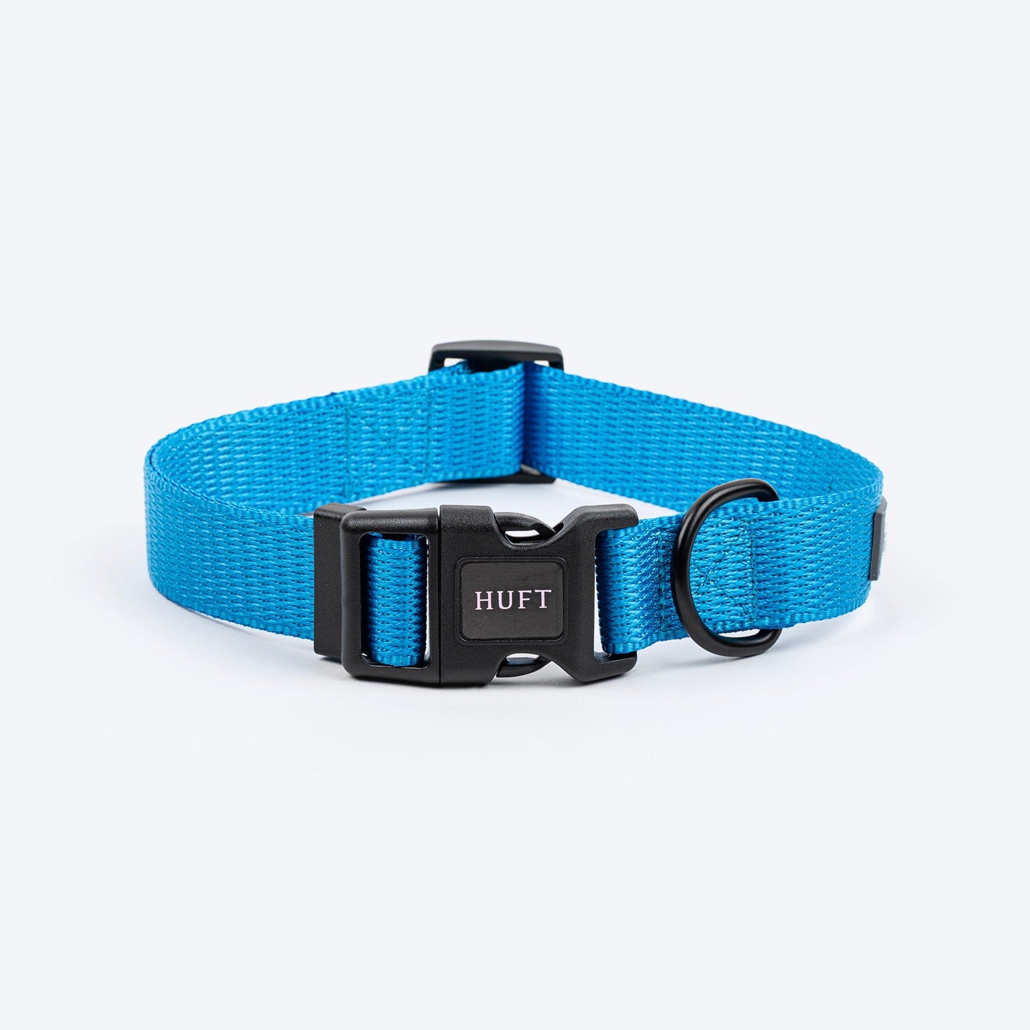 HUFT Classic D Ring Collar for Dogs (Ocean Blue)