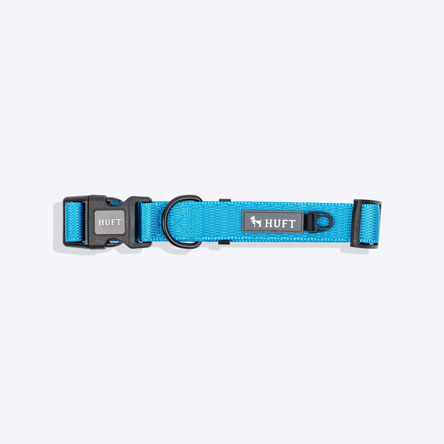 HUFT Classic D Ring Collar for Dogs (Ocean Blue)