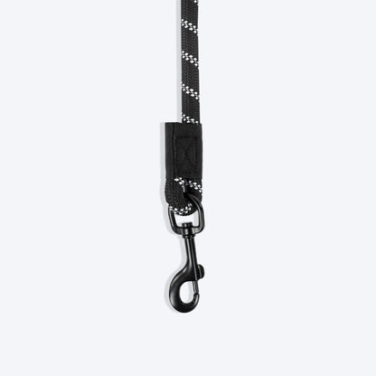 HUFT Classic Rope Leash for Dogs (Black)