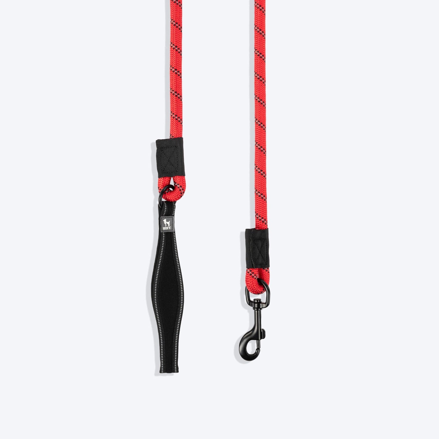HUFT Classic Rope Leash for Dogs (Red)