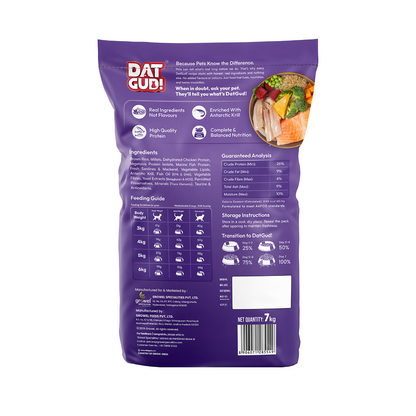 DatGud Chicken & Wild Fish Adult Cat Dry Food
