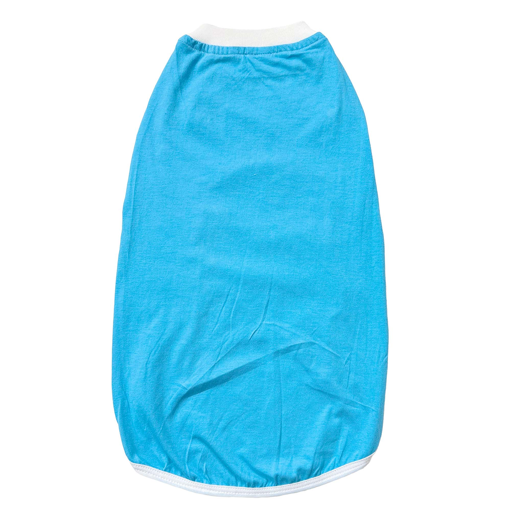 Pets Way Dive In Stripes Tshirt for Cat (Ocean)