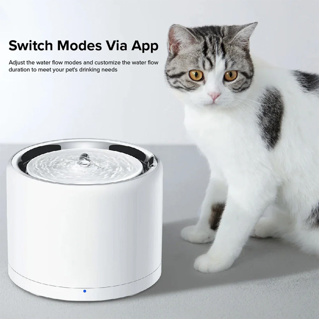 Petkit Eversweet 3 Pro Smart Automatic Water Fountain with Wireless Pump for Cats & Dogs (White)