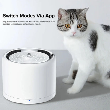 Petkit Eversweet 3 Pro Smart Automatic Water Fountain with Wireless Pump for Cats & Dogs (White)