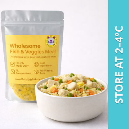 The Doggy Bakery Fish and Veggies Home Meal for Dogs