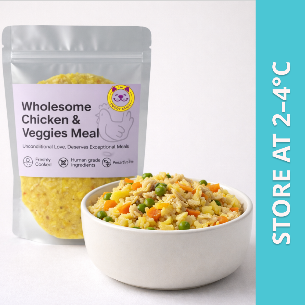 3-Day Chicken & Veggie Home Meal Pack  for Dogs by The Doggy Bakery