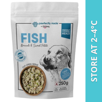 Pawfectly Made By Licious Fish Broccoli & Sweet Potato Home Meal for Dogs